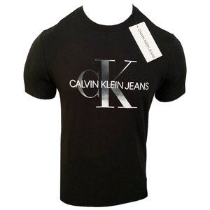NWT CALVIN KLEIN MEN'S BLACK SHORT SLEEVE T-SHIRT